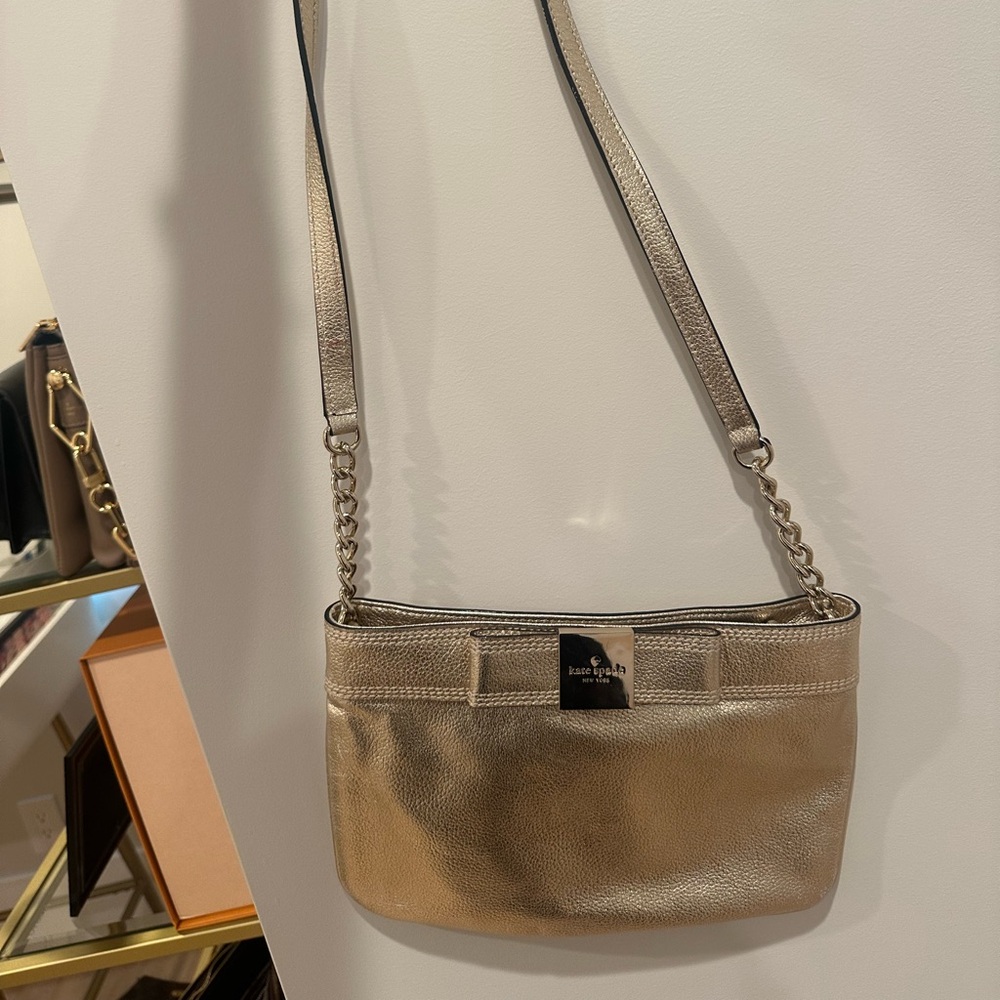 Champagne gold Kate Spade Purse